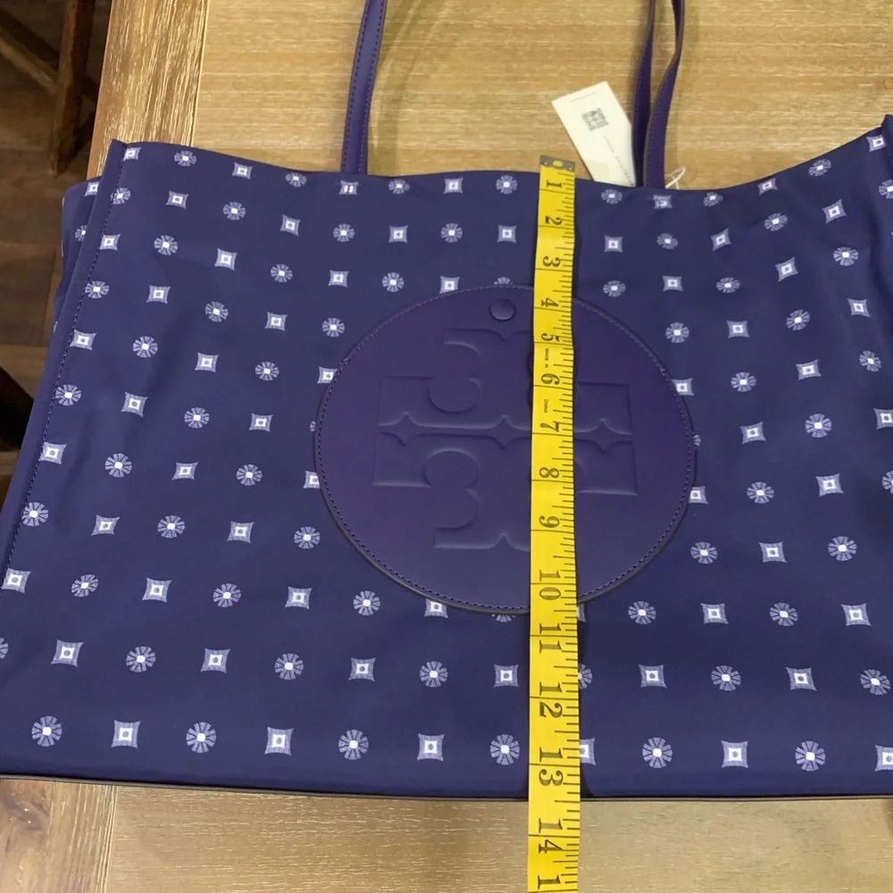 NWT Tory Burch Ella Tote in the color Nothing Ditsy - Picture 8 of 9